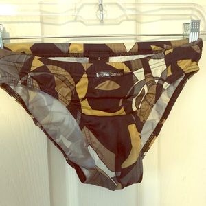 Mens worn bruno banani swim bikini- multi size S
